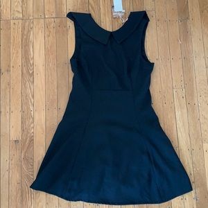 Cute collared black dress! New!